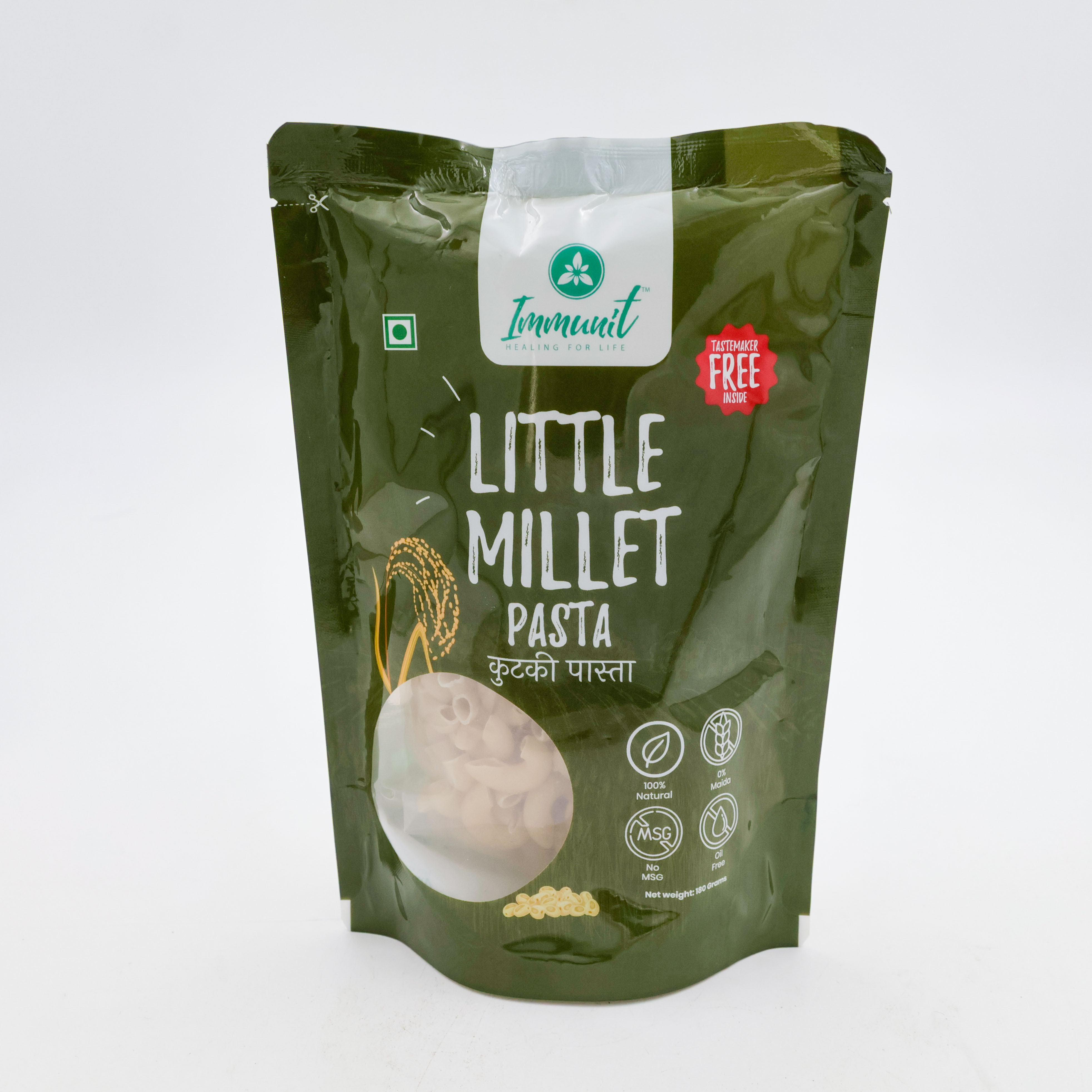 Immunit Little Millet Pasta 180 g